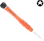 Let op type!! Professional Repair Tool Open Tool 0.8 x 30mm Pentacle Tip Socket Screwdriver(Orange)