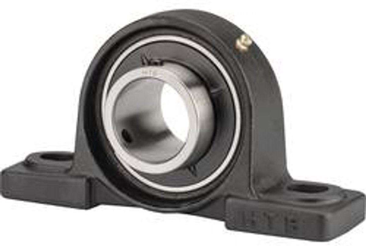 HTB UCP 204 Staand lager Grijs/grauw gietijzer Boordiameter 20 mm Gatafstand 96 mm