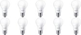 PHILIPS - LED Lamp 10 Pack - SceneSwitch 827 A60 - E27 Fitting - Dimbaar - 2W-8W - Warm Wit 2200K-2700K | Vervangt 60W