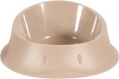 Zolux non-slip smart voerbak taupe - 650 ml 22x22x8,5 cm - 1 stuks