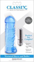 Classix - Textured Sleeve & Bullet, Blue