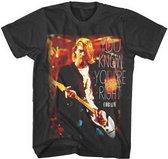 Kurt Cobain - You Know You're Right Heren T-shirt - S - Zwart