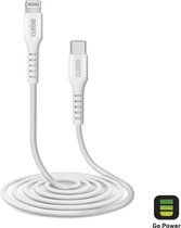 SBS Mobile Type-C naar Apple Lightning MFI 2 Meter - Wit