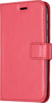 Samsung Galaxy A20e Hoesje - Mobigear - Wallet Serie - Kunstlederen Bookcase - Rood - Hoesje Geschikt Voor Samsung Galaxy A20e