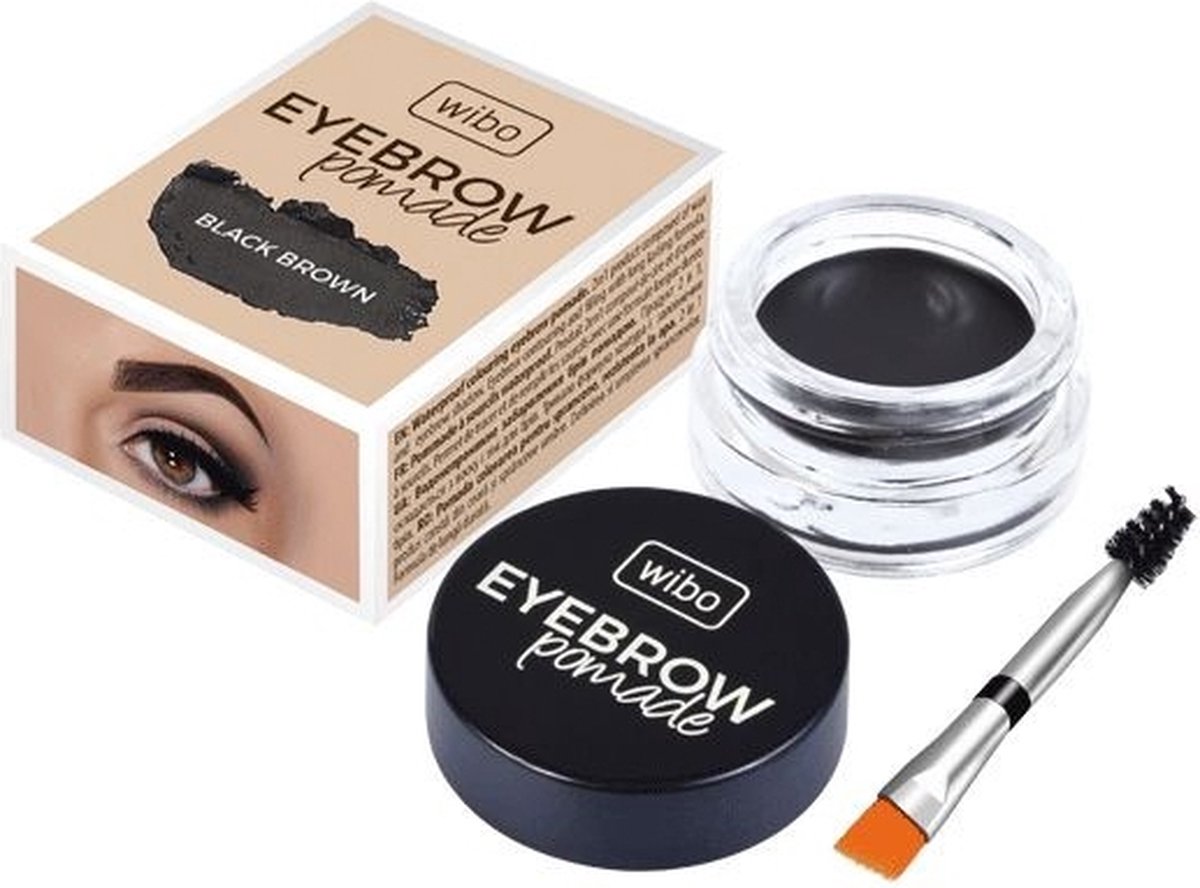 Bol.com Wibo Eyebrow Pomade Black Brown aanbieding