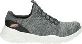 Skechers Equalizer 4.0 - Voltis Heren Sneakers - Charcoal/Orange - Maat 42