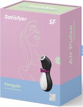 Penguin Air Pulse Stimulator - Black/White - Clitoral Stimulators