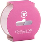 Non Sticky Bondage Tape - Light Pink - Bondage Toys