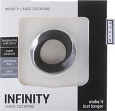 Infinity - Large Cockring - Black - Cock Rings