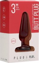 Butt Plug - Basic - 3 Inch - Acrylic - Butt Plugs & Anal Dildos - Valentine & Love Gifts