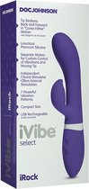iVibe Select - iRock - Purple - Silicone Vibrators - G-Spot Vibrators - Design Vibrators