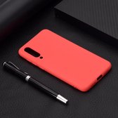 Voor Xiaomi Mi 9 SE Candy Color TPU Case (rood)