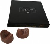 Spencer&Leftwood - eetbare anus - erotisch snoepgoed - melkchocolade