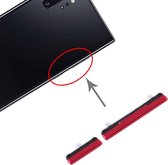 Aan / uit-knop en volumeknop voor Samsung Galaxy Note10 + (rood)