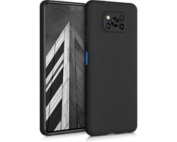 kwmobile telefoonhoesje geschikt voor Xiaomi Poco X3 NFC / Poco X3 Pro - Hoesje voor smartphone - Back cover in mat zwart