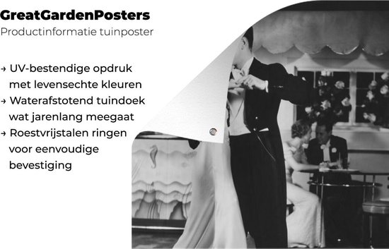 Déconnecter la toile lâche affiche de jardin de valse