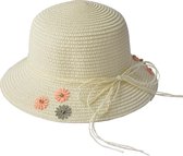 Clayre & Eef hoed kind 52cm creme