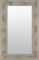 Spiegel Grijs 71x111 cm – Nala – Pas Spiegel – Grijze Spiegel Groot – lange spiegel 
 – Perfecthomeshop