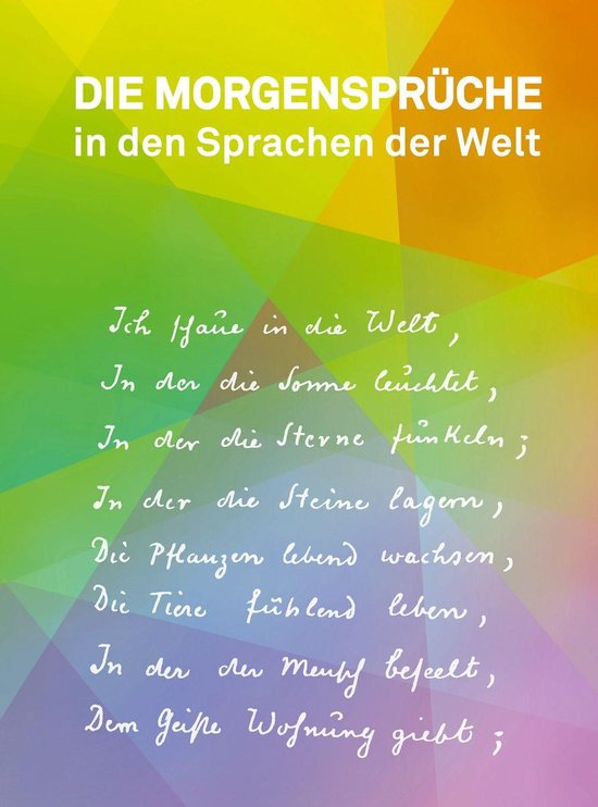 Die Morgensprüche - cover