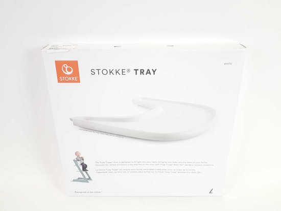 Stokke® Tray White Voor De Tripp Trapp Kinderstoel - Stokke