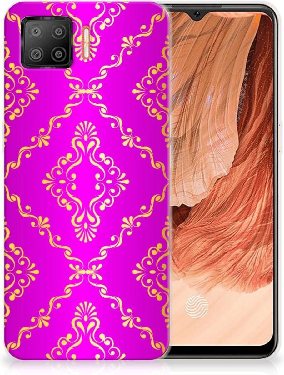 Siliconen Hoesje OPPO A73 4G Barok Roze