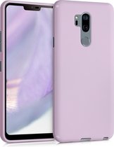 kwmobile telefoonhoesje voor LG G7 ThinQ / Fit / One - Hoesje voor smartphone - Back cover in mauve