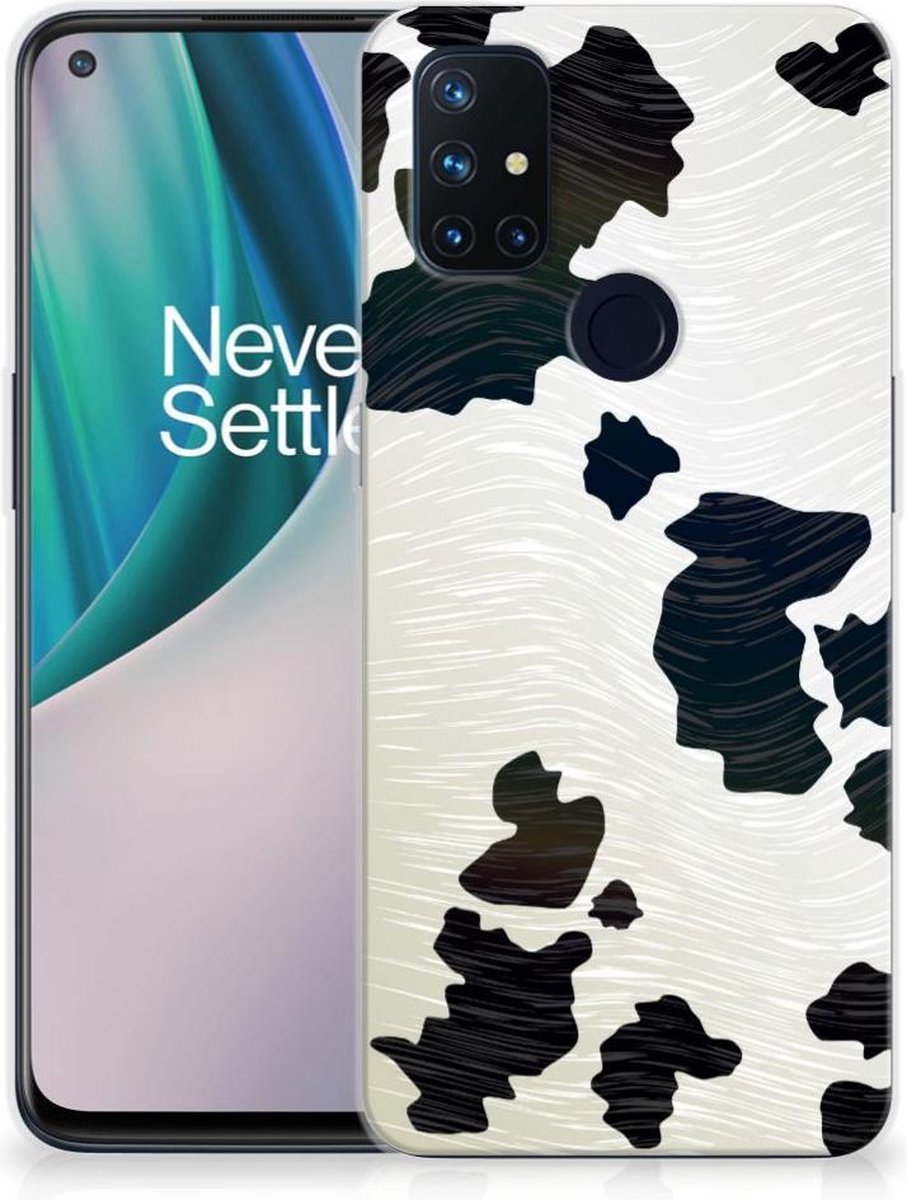 OnePlus Nord N10 5G TPU Hoesje Koeienvlekken