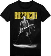 Bruce Springsteen Heren Tshirt -S- Winterland Ballroom Guitar Zwart