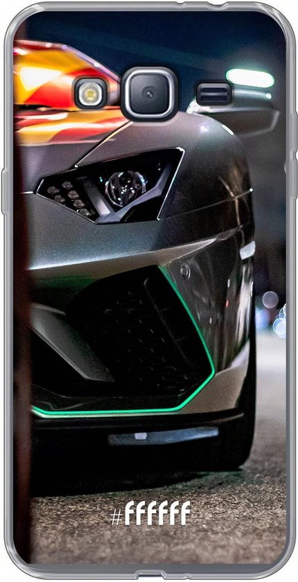 Plicht breed genetisch Samsung Galaxy J3 (2016) Hoesje Transparant TPU Case - Lamborghini #ffffff  | bol.com