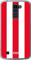 LG K10 (2016) Hoesje Transparant TPU Case - Sparta Rotterdam #ffffff