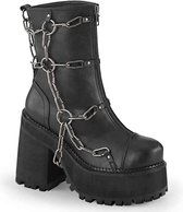 Demonia Platform Bottes femmes -40 Chaussures- ASSAULT-66 US 10 Zwart