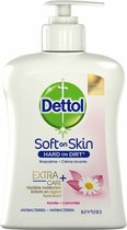 Dettol Handzeep - Antibacterieel - Extra Care Gevoelige en Normale Huid - Lotus & Kamille - 250ml