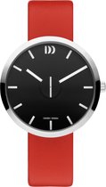 Danish Design IQ24Q1198 horloge heren - rood - edelstaal