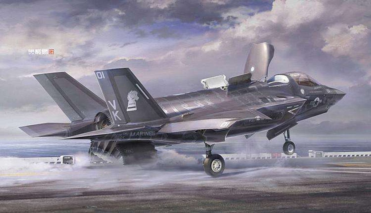 Modelbouwpakket Militaire voertuigen - 01576 F35 Lightning II, B version Plastic - 1:72 - Modelbouw