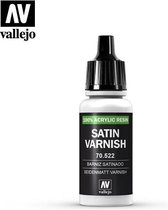 Vallejo 70522 Varnish - Satin - Acryl Verf flesje