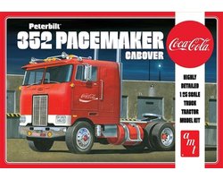 AMT Modelbouwpakket Militaire voertuigen - 1090 Peterbilt 352 Pmaker - Coca Cola Truck Plastic - 1:25 - Modelbouw