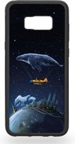 Whale in the sky Telefoonhoesje - Samsung Galaxy S8+