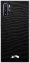 Samsung Galaxy Note 10 Plus Hoesje Transparant TPU Case - Black Beach #ffffff