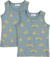 Trixie Singlet Whippy Weasel Katoen Grijs 2-delig Mt 140