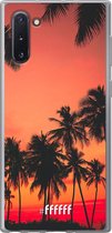 Samsung Galaxy Note 10 Hoesje Transparant TPU Case - Coconut Nightfall #ffffff