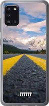 Samsung Galaxy A31 Hoesje Transparant TPU Case - Road Ahead #ffffff
