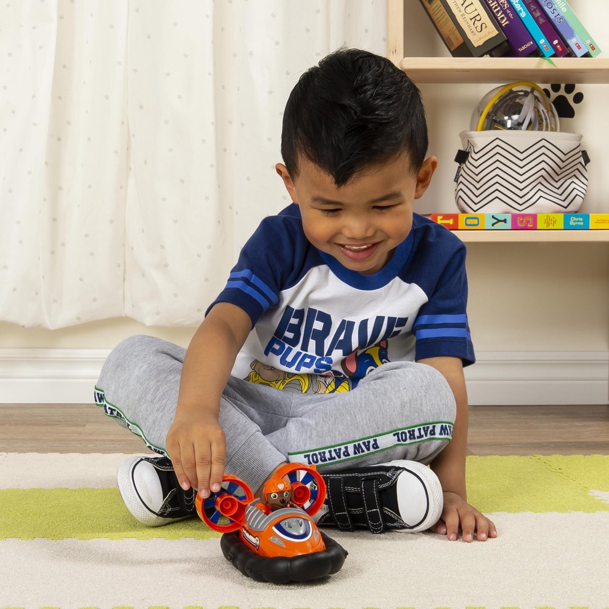 PAW Patrol - Zuma's Hovercraft - speelgoedauto met speelfiguur — afbeelding 17