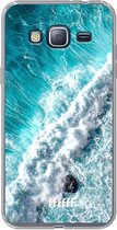 Samsung Galaxy J3 (2016) Hoesje Transparant TPU Case - Perfect to Surf #ffffff
