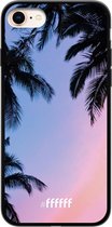 iPhone 7 Hoesje TPU Case - Sunset Palms #ffffff