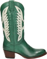 Sendra Debora Flex dames cowboylaars - Groen - Maat 41