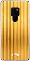 Huawei Mate 20 Hoesje Transparant TPU Case - Bold Gold #ffffff