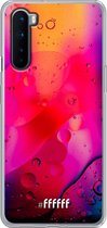 OnePlus Nord Hoesje Transparant TPU Case - Colour Bokeh #ffffff