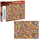 Clementoni Puzzel 1000 st. Emoji Imposs.