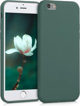 kwmobile telefoonhoesje geschikt voor Apple iPhone 6 / 6S - Hoesje voor smartphone - Back cover in blauwgroen