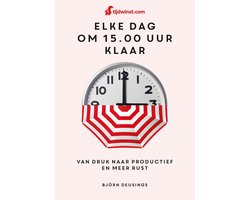 Tijdwinst - Elke dag om 15.00 uur klaar